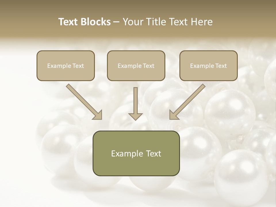 String Circular Necklace PowerPoint Template