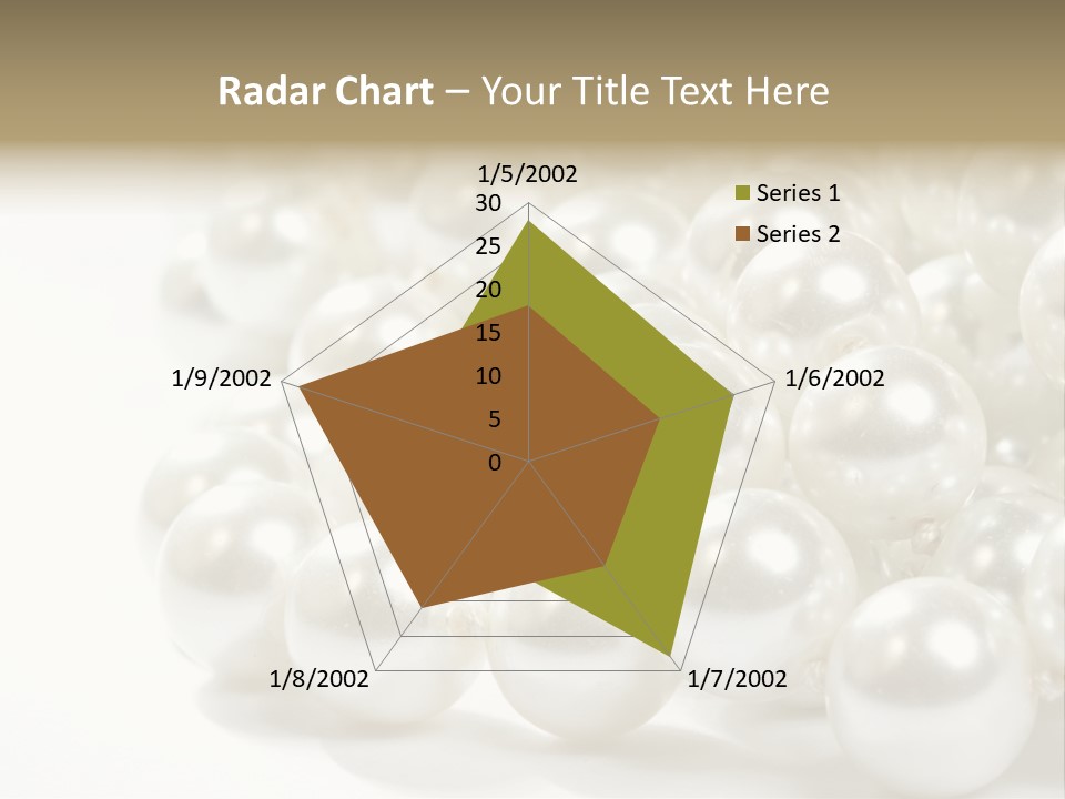 String Circular Necklace PowerPoint Template