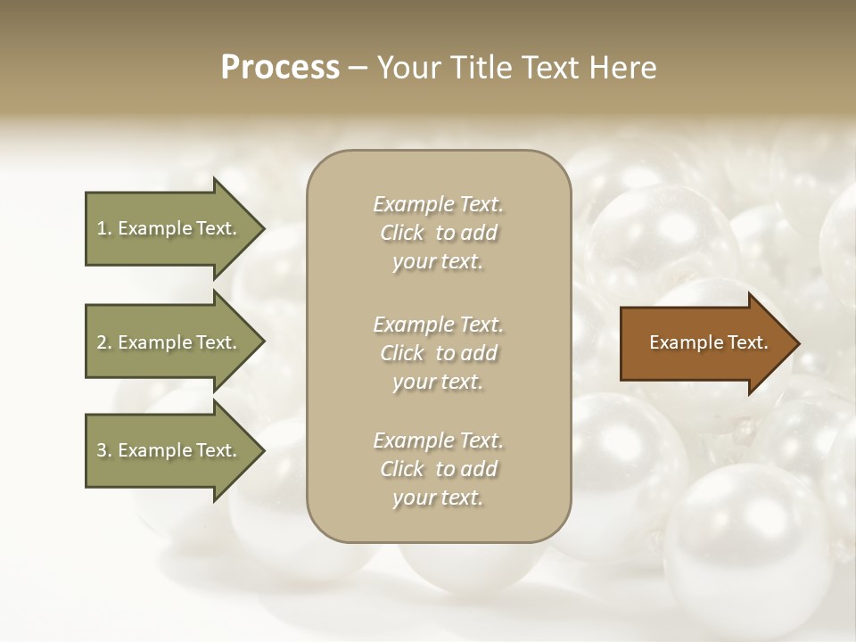String Circular Necklace PowerPoint Template
