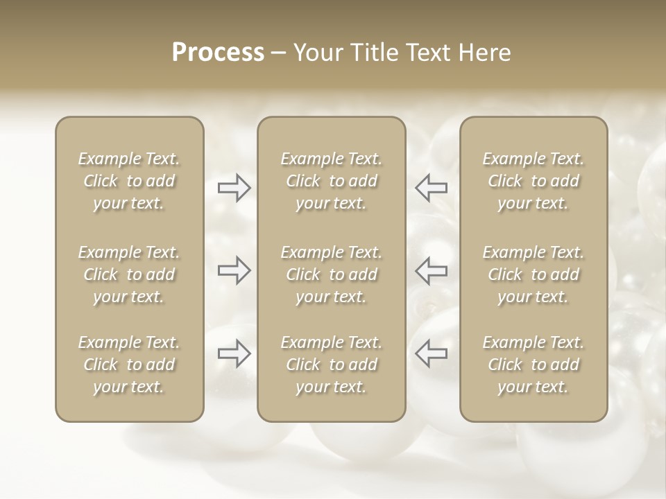 String Circular Necklace PowerPoint Template