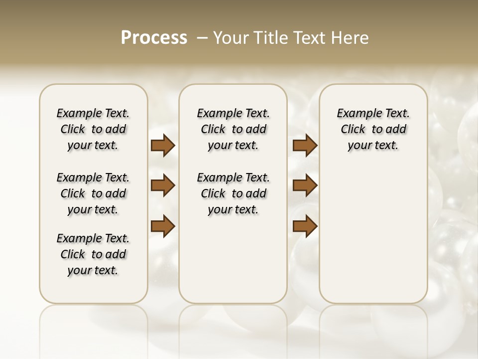 String Circular Necklace PowerPoint Template