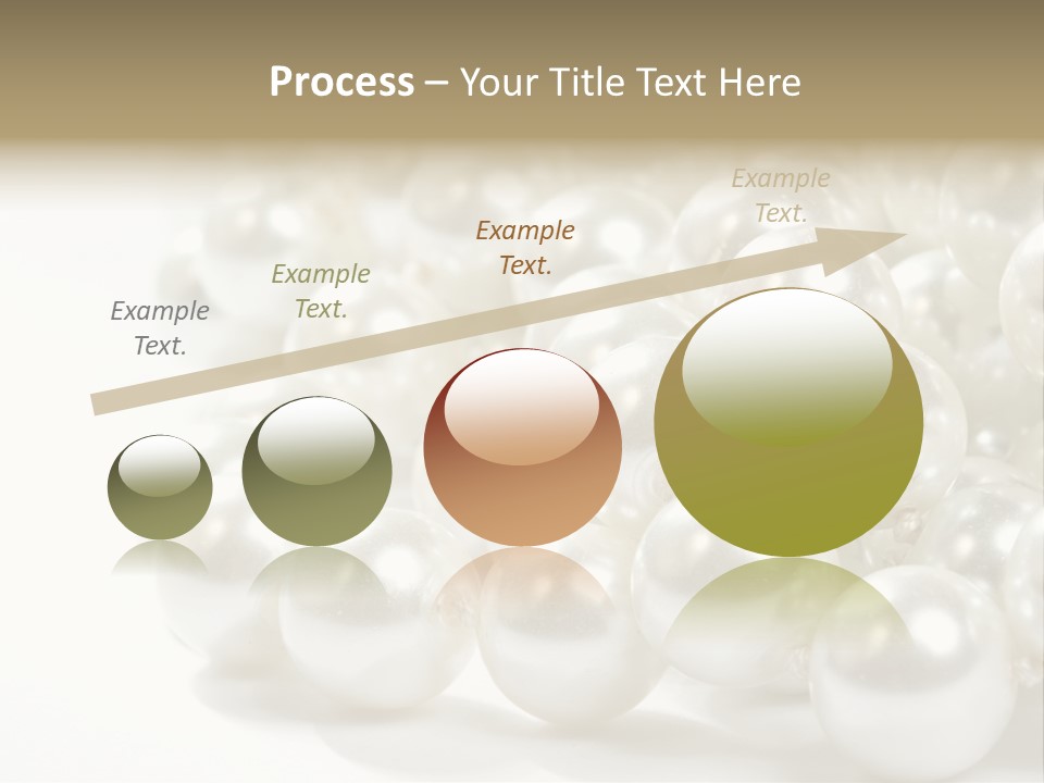 String Circular Necklace PowerPoint Template