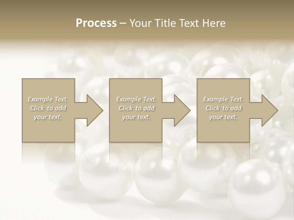 String Circular Necklace PowerPoint Template