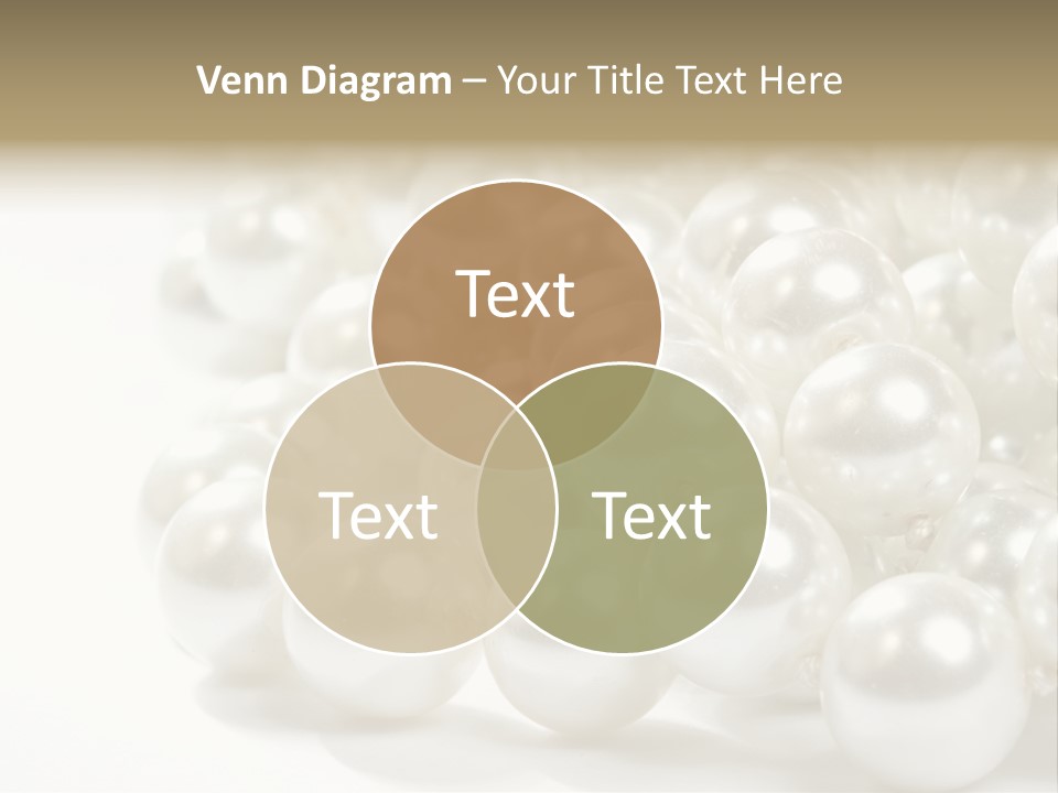 String Circular Necklace PowerPoint Template