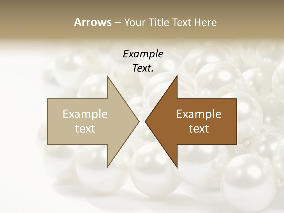 String Circular Necklace PowerPoint Template