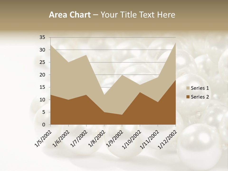 String Circular Necklace PowerPoint Template