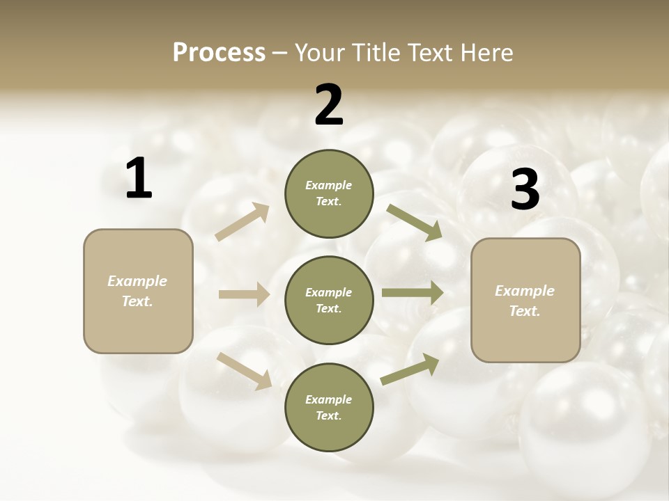 String Circular Necklace PowerPoint Template