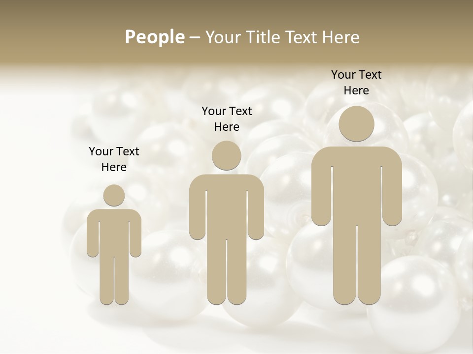 String Circular Necklace PowerPoint Template