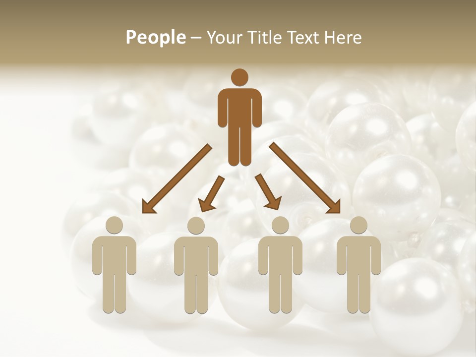 String Circular Necklace PowerPoint Template