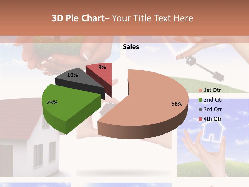 Refreshment Lime Citrus PowerPoint Template