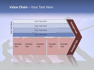 Playing String People PowerPoint Template