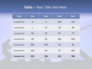 Playing String People PowerPoint Template