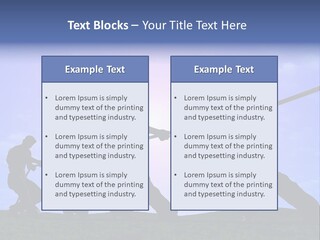 Playing String People PowerPoint Template
