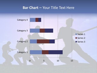 Playing String People PowerPoint Template