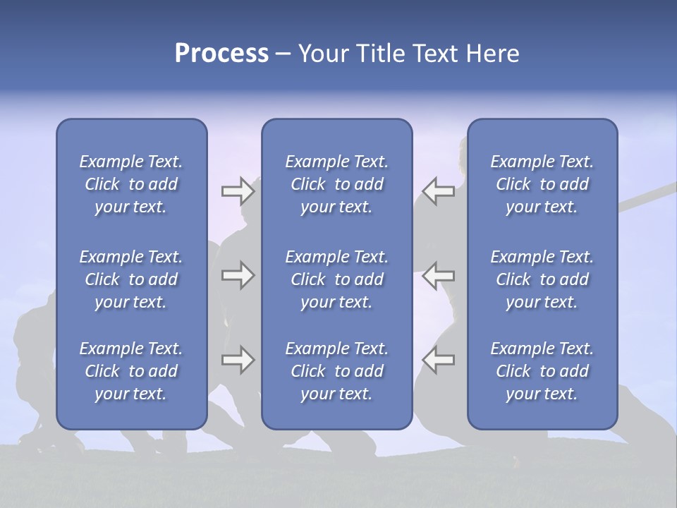 Playing String People PowerPoint Template