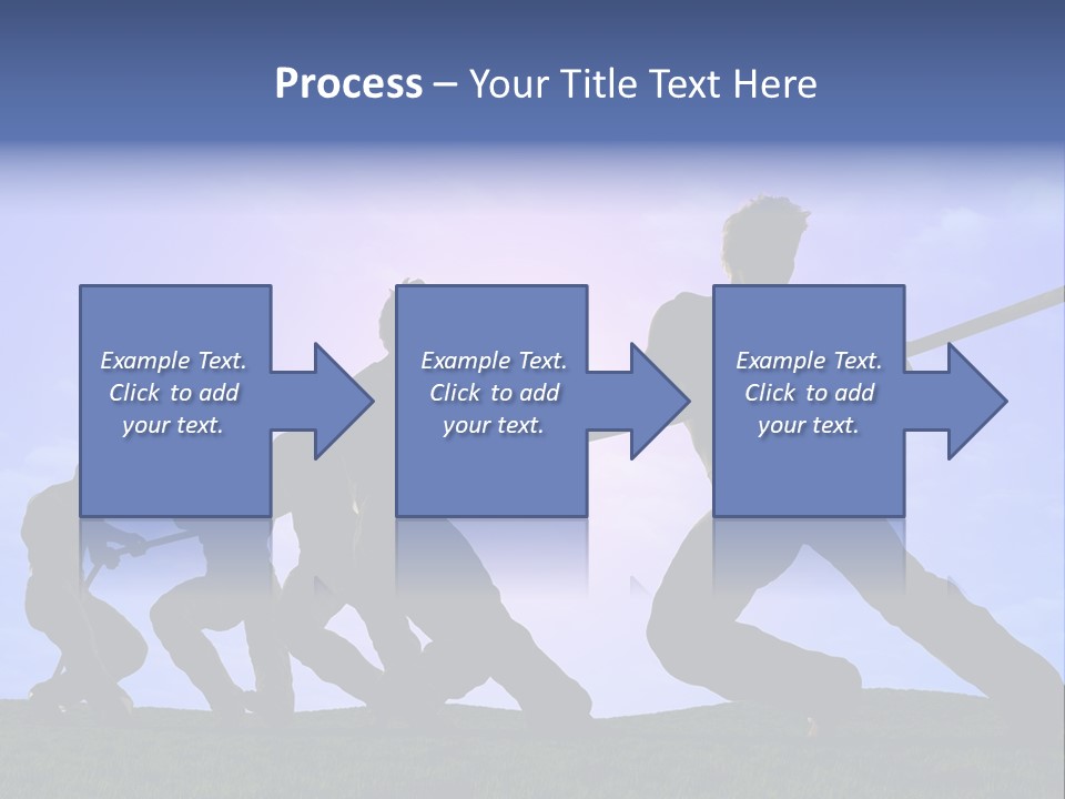 Playing String People PowerPoint Template