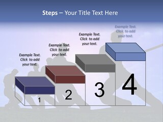 Playing String People PowerPoint Template