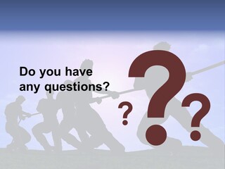 Playing String People PowerPoint Template