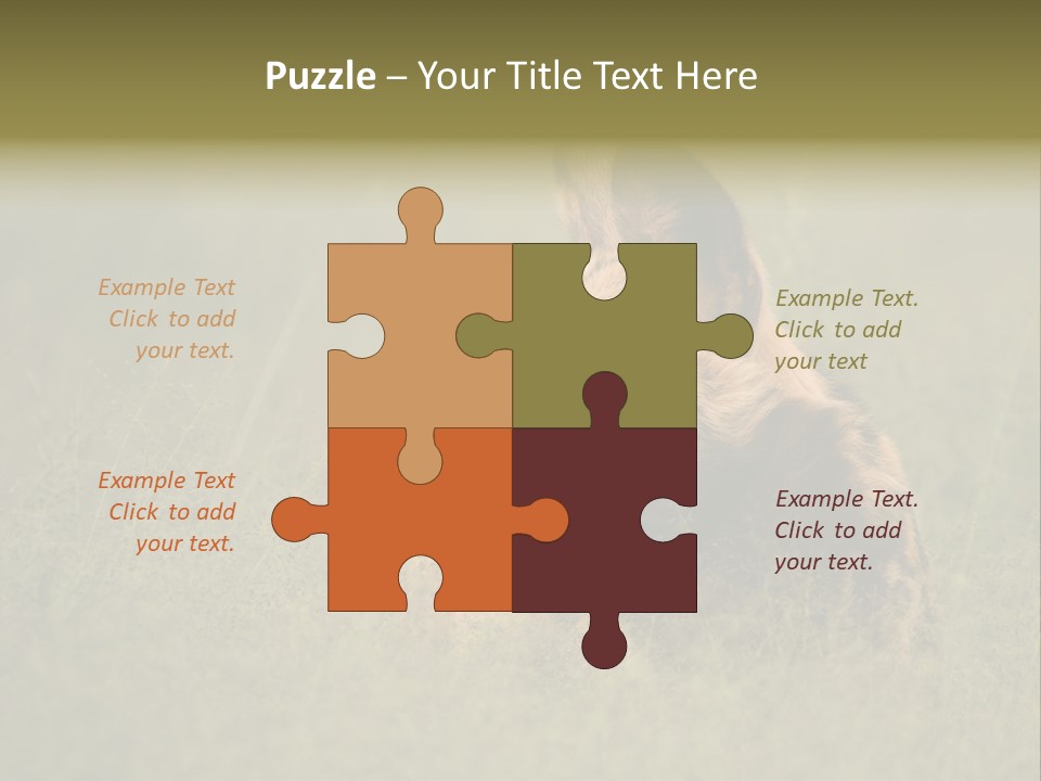 Serengeti Wild Dog Southern African Wild Dog African Hunting Dog PowerPoint Template