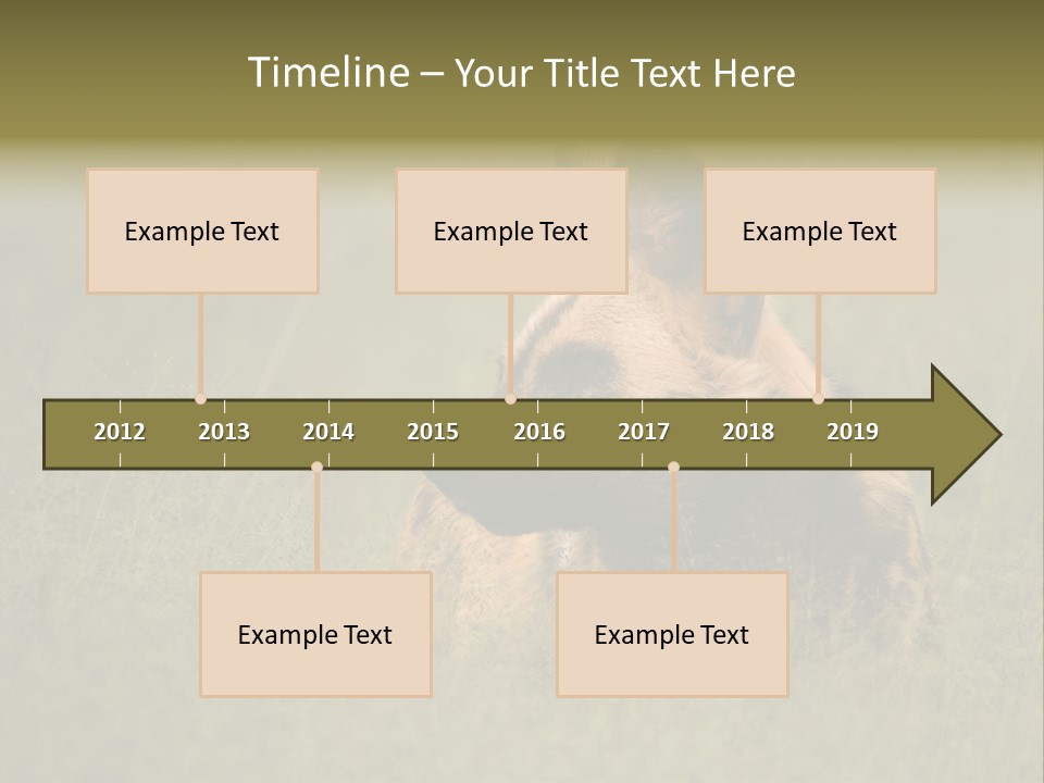Serengeti Wild Dog Southern African Wild Dog African Hunting Dog PowerPoint Template