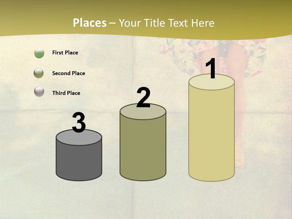 Dream Vintage Female PowerPoint Template