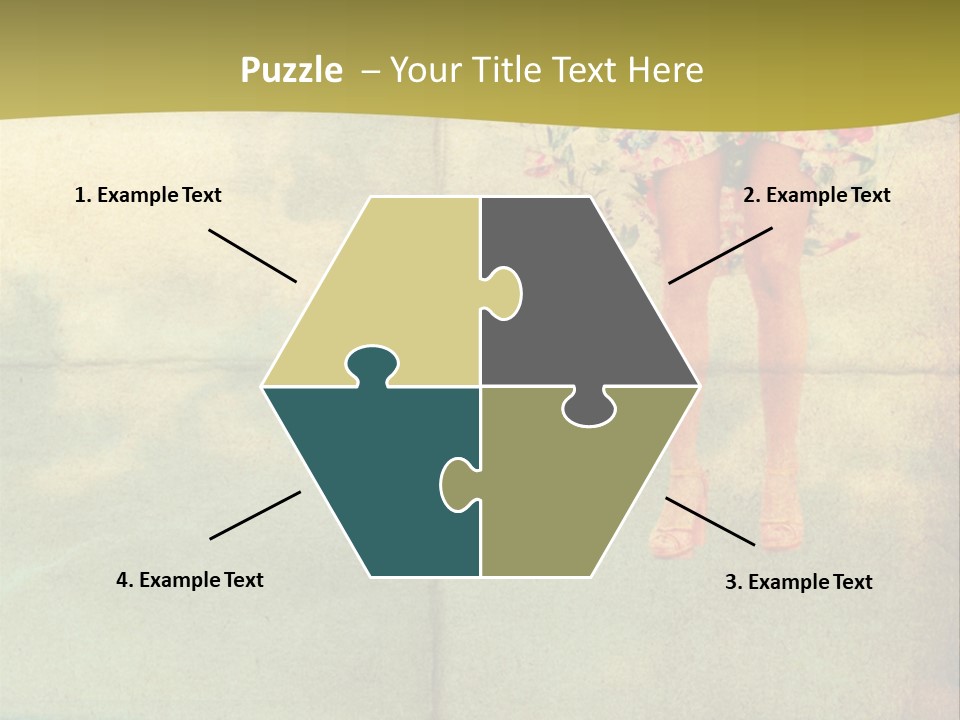 Dream Vintage Female PowerPoint Template