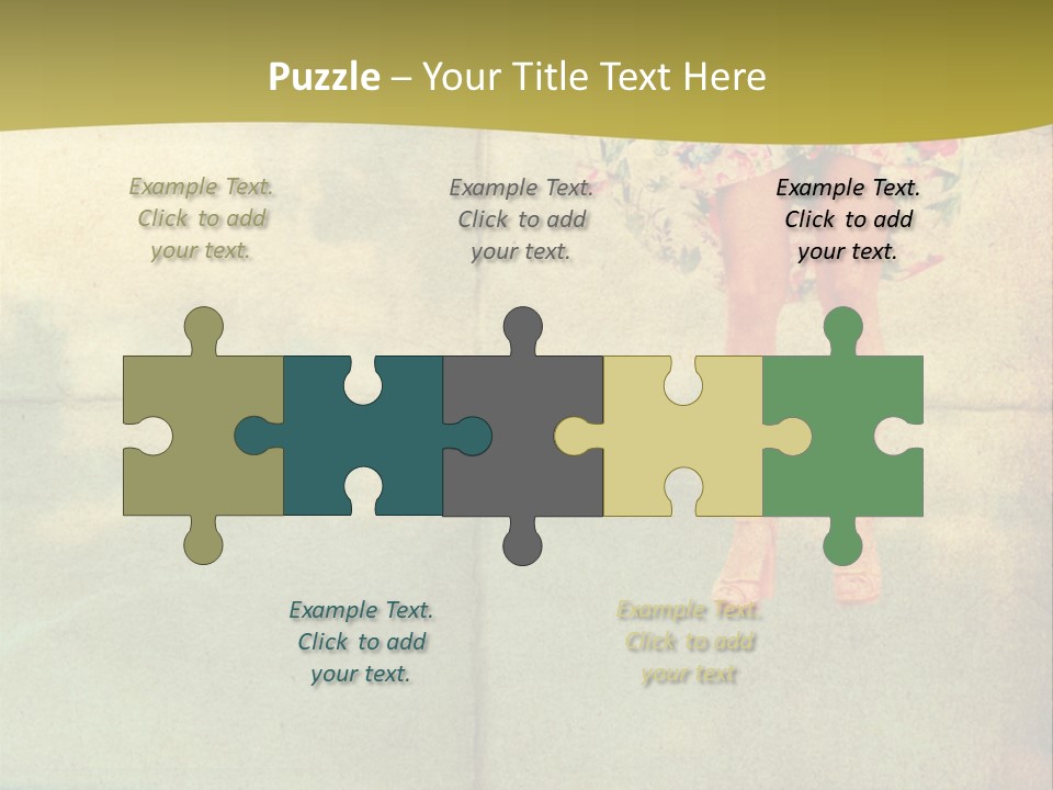 Dream Vintage Female PowerPoint Template