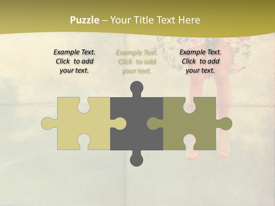 Dream Vintage Female PowerPoint Template