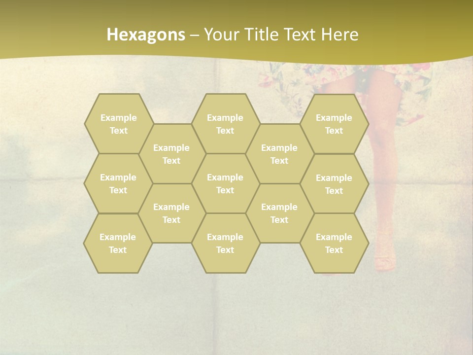 Dream Vintage Female PowerPoint Template