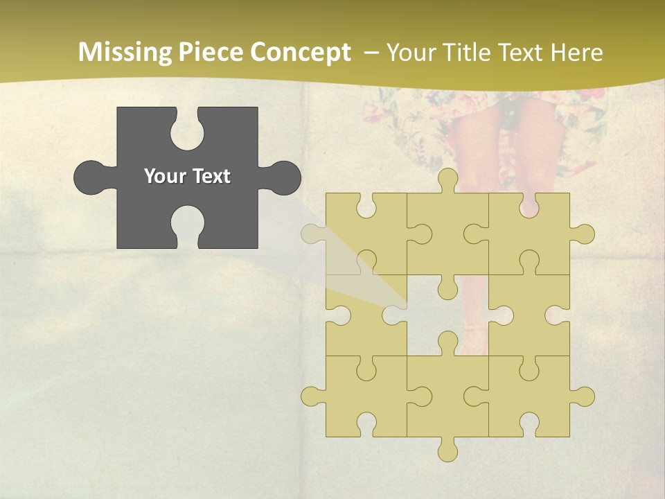 Dream Vintage Female PowerPoint Template