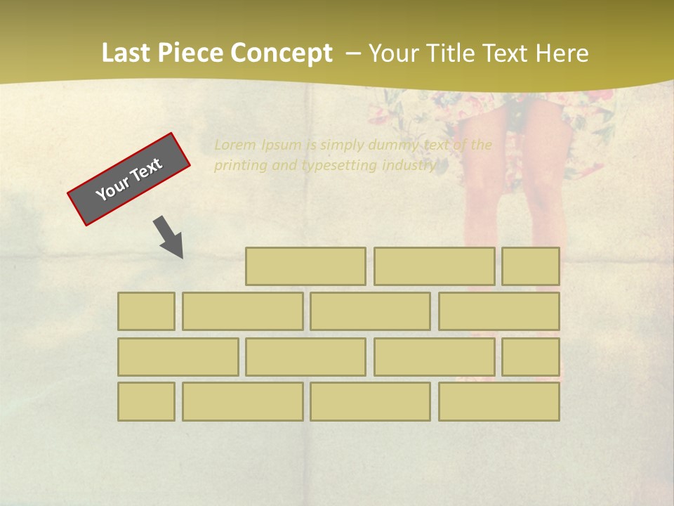 Dream Vintage Female PowerPoint Template