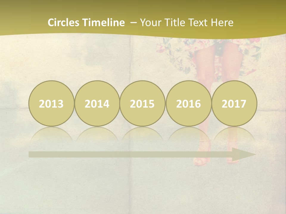 Dream Vintage Female PowerPoint Template