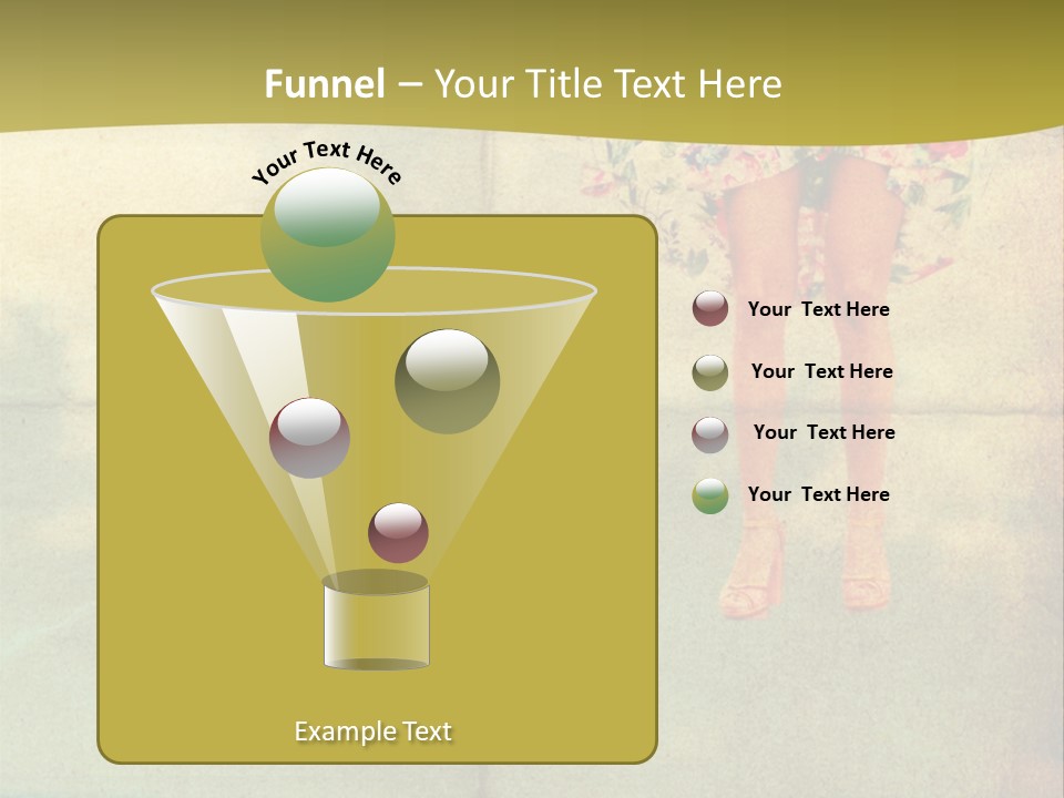 Dream Vintage Female PowerPoint Template