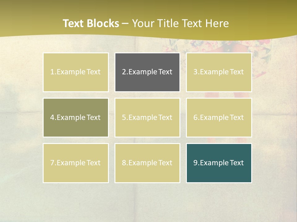 Dream Vintage Female PowerPoint Template