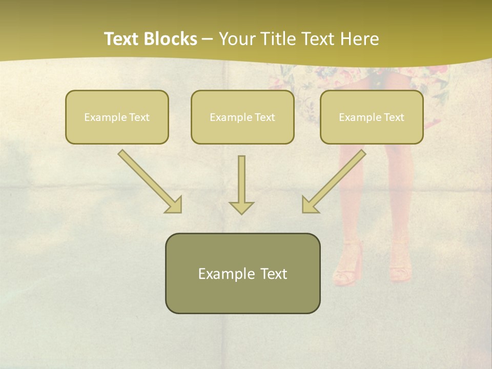 Dream Vintage Female PowerPoint Template