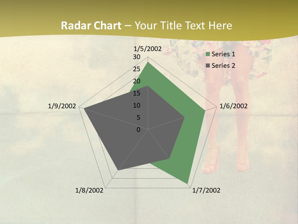 Dream Vintage Female PowerPoint Template