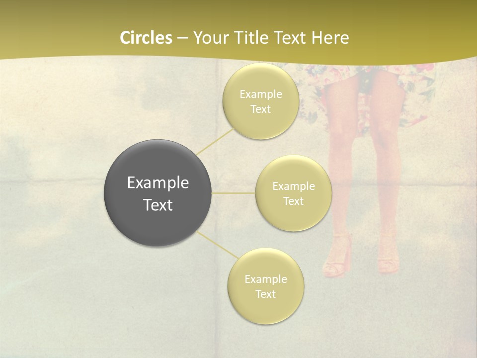 Dream Vintage Female PowerPoint Template