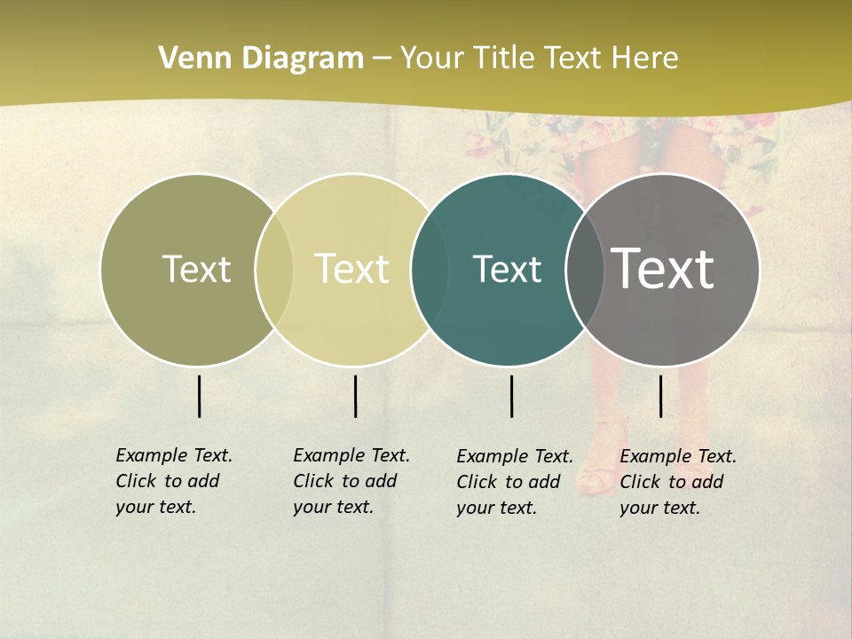 Dream Vintage Female PowerPoint Template