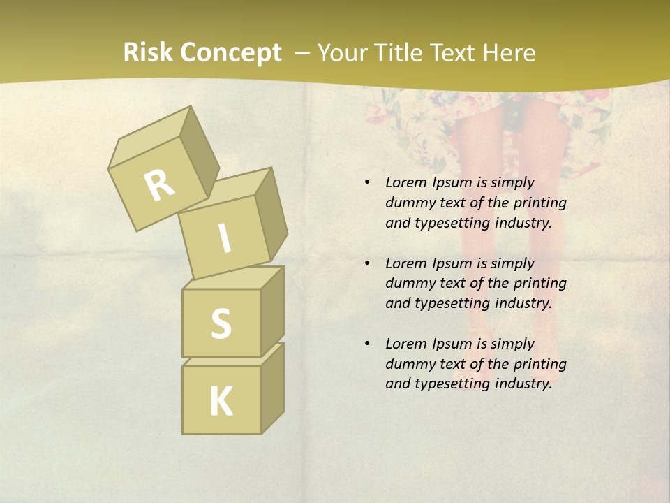 Dream Vintage Female PowerPoint Template