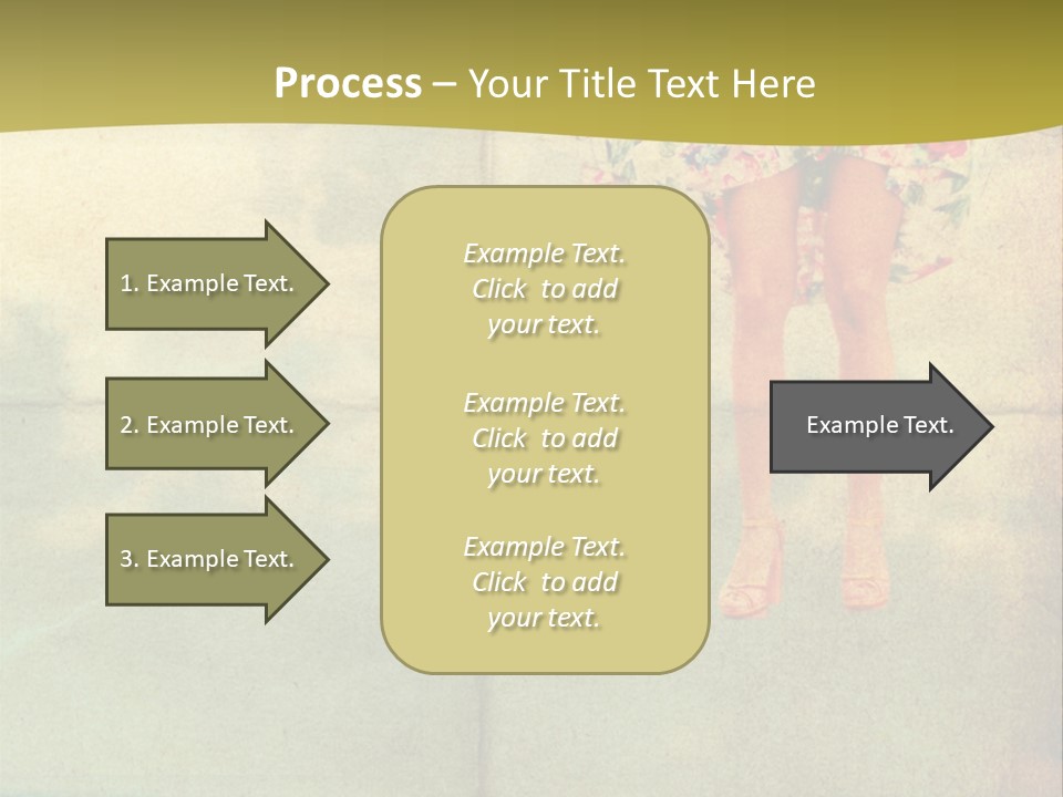 Dream Vintage Female PowerPoint Template