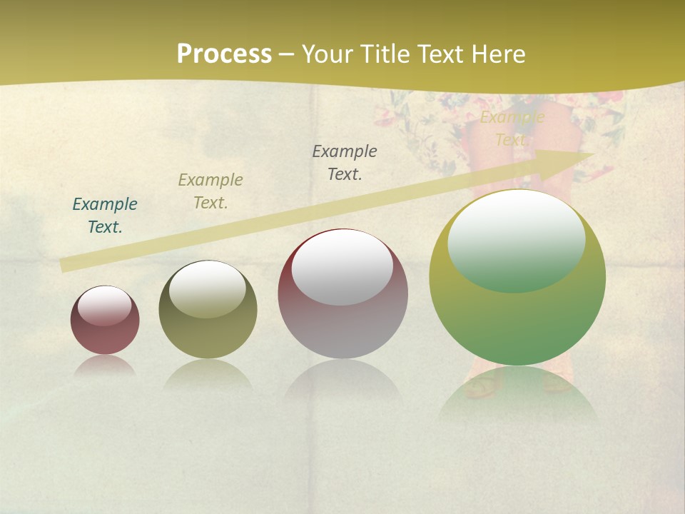 Dream Vintage Female PowerPoint Template