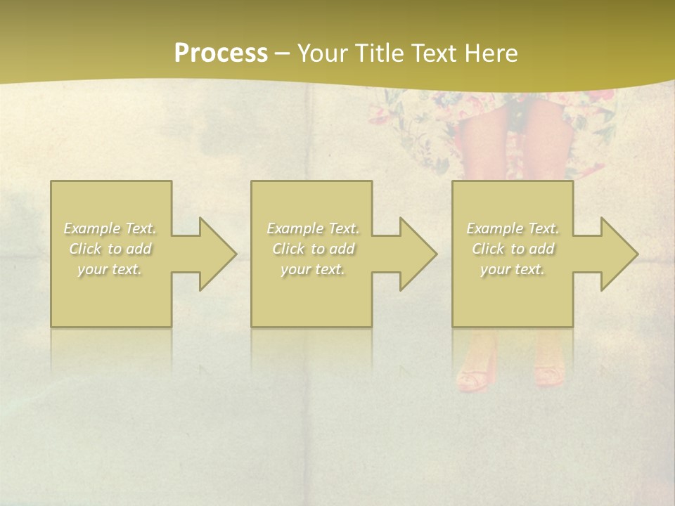 Dream Vintage Female PowerPoint Template