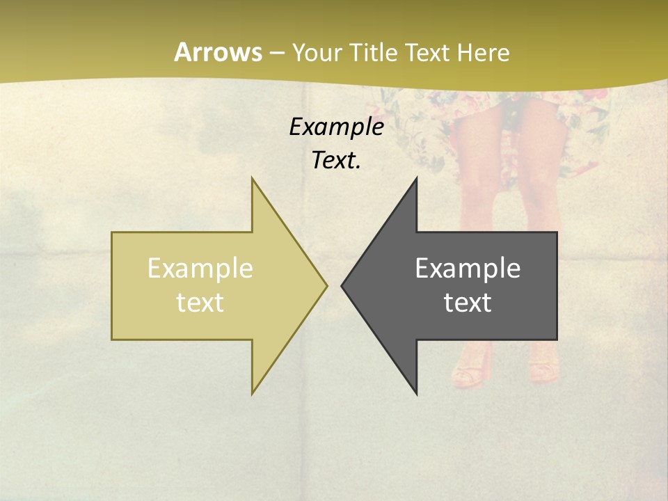 Dream Vintage Female PowerPoint Template