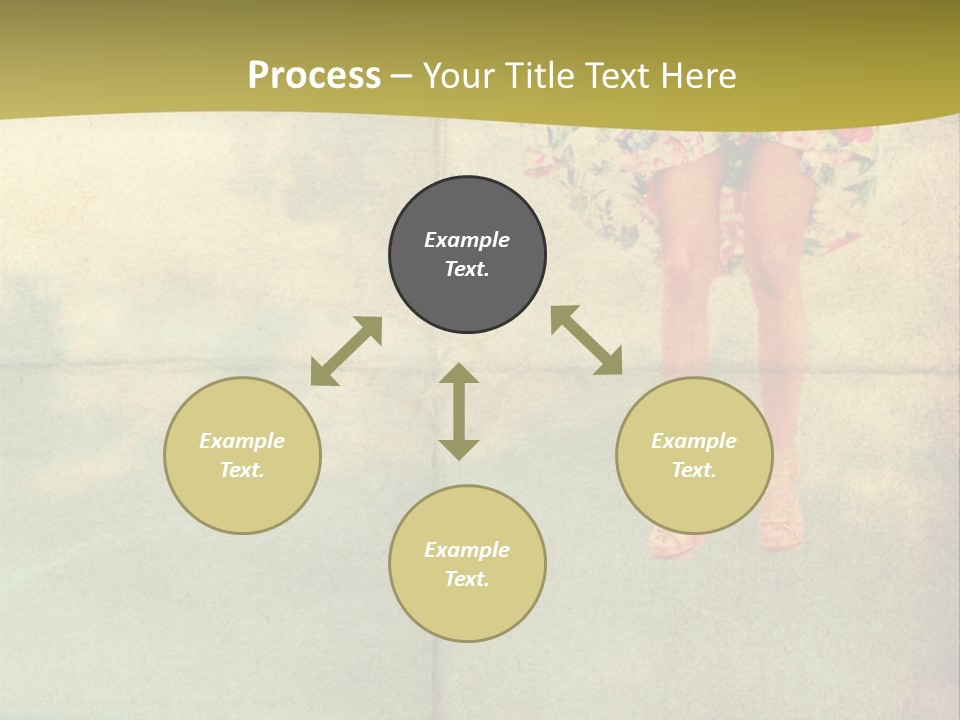 Dream Vintage Female PowerPoint Template