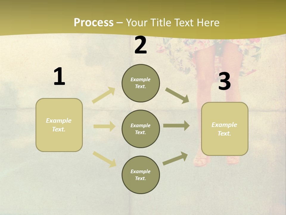 Dream Vintage Female PowerPoint Template