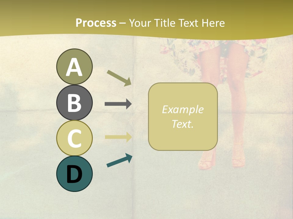 Dream Vintage Female PowerPoint Template