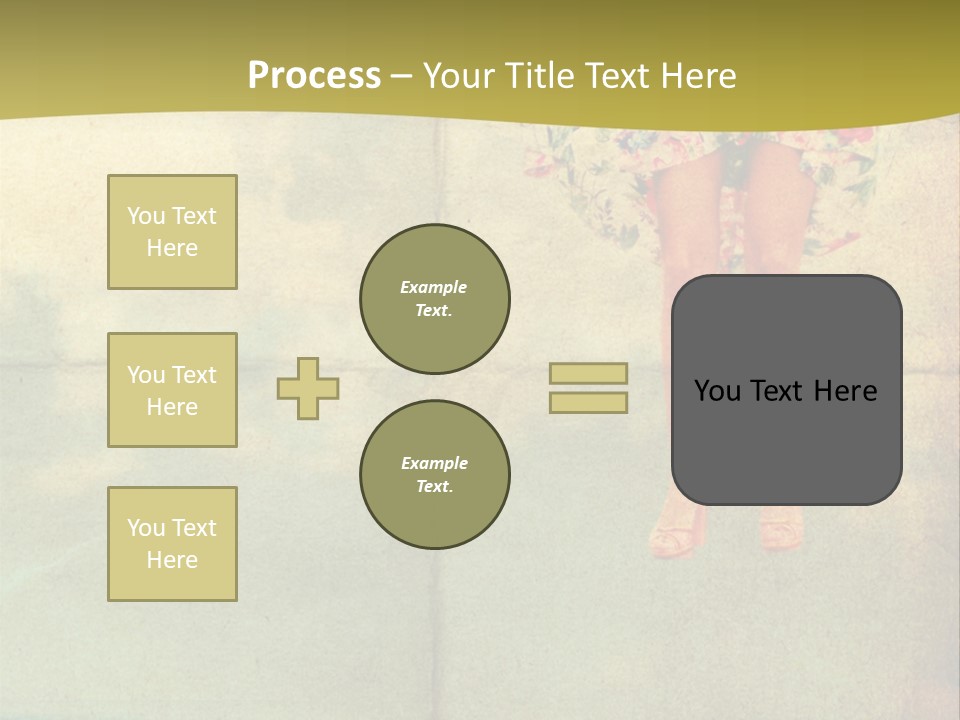 Dream Vintage Female PowerPoint Template
