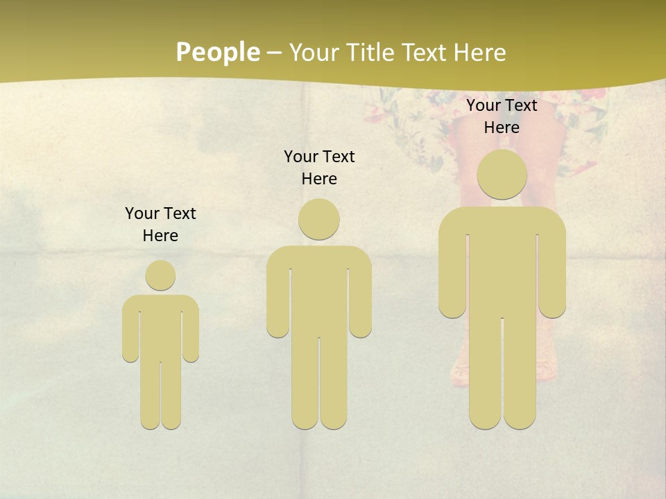 Dream Vintage Female PowerPoint Template