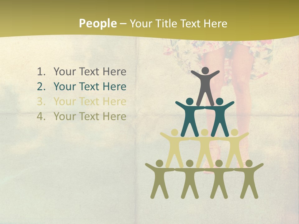 Dream Vintage Female PowerPoint Template