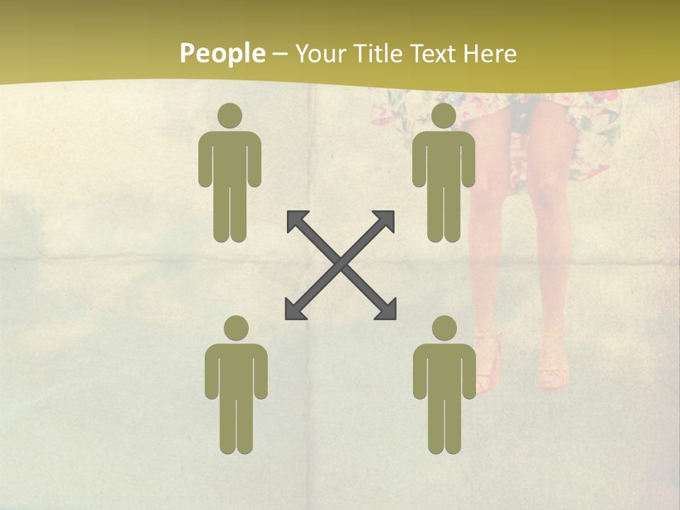 Dream Vintage Female PowerPoint Template